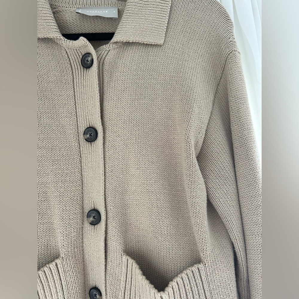 Everlane Chore Sweater Button Down - image 4